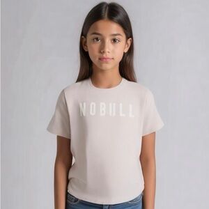 NWT NOBULL Kid’s Tee - Medium - Dusty Rose Pink